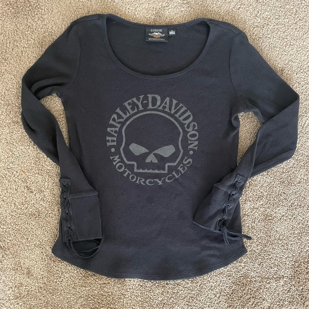 Harley-Davidson Women’s Skull Long Sleeve Thermal